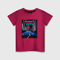 Детская футболка Audi TT 8N Night City