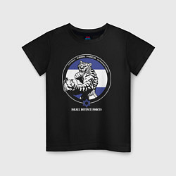 Детская футболка Krav-maga emblem tiger