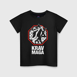 Детская футболка Krav-maga octagon - ring