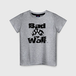 Детская футболка Bad Wolf - Злой волк
