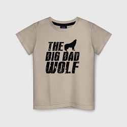 Детская футболка Большой страшный волк