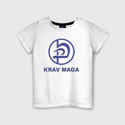 Детская футболка Krav maga military combat system emblem