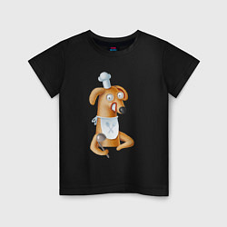 Детская футболка Собака - повар