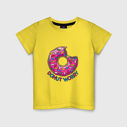 Детская футболка Donut - Worry