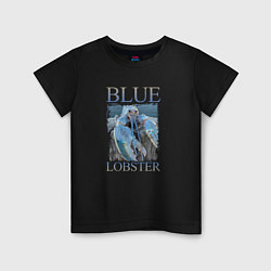 Детская футболка Blue lobster meme