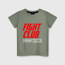 Детская футболка Fight club boxing