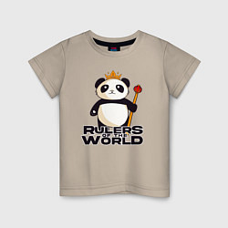 Детская футболка Панда - Правители Мира