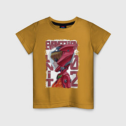 Детская футболка Evangelion unit 02