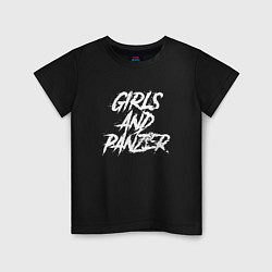 Детская футболка Girls und Panzer logo