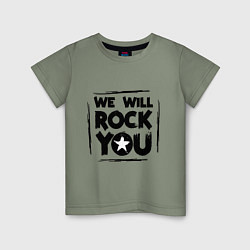 Детская футболка We rock you