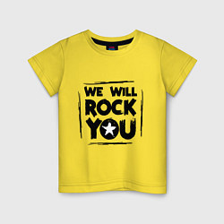 Детская футболка We rock you