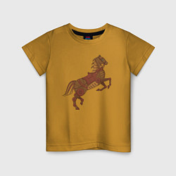 Детская футболка Стимпанк-лошадь