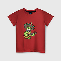 Детская футболка Кактус - Мексиканец