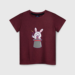 Детская футболка Фокусник - Кролик