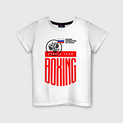 Детская футболка Boxing russia national team