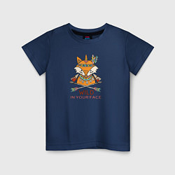 Детская футболка Дикие Лисички