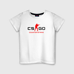 Детская футболка Counter Strike логотип