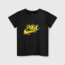 Детская футболка Пика и молнии