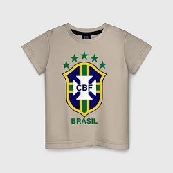 Детская футболка Brasil CBF
