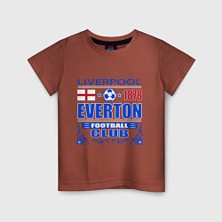 Детская футболка Футбольный клуб Эвертон из Ливерпуля