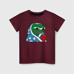 Детская футболка Frog Pepe мем