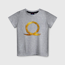 Детская футболка Golden logo GoW Ragnarok