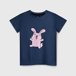 Детская футболка Весёлый кролик