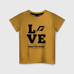 Детская футболка Need for Speed love classic
