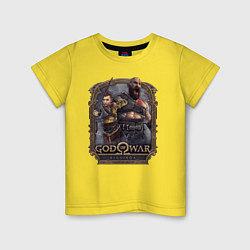 Детская футболка Атрей и Кратос GoW Ragnarok