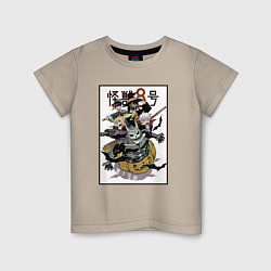 Детская футболка Команда Кайдзю - Кайдзю номер 8