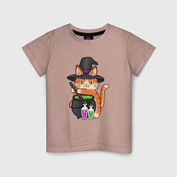 Детская футболка Ведьмин Котик