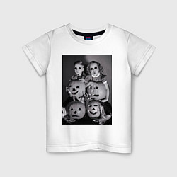 Детская футболка Криповые детки хэллоуин