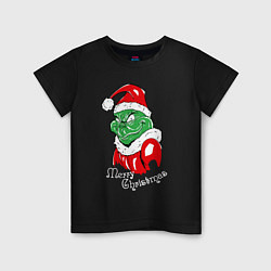 Детская футболка Merry Christmas, Santa Claus Grinch