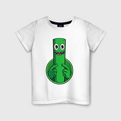 Детская футболка Радужные друзья: Зеленый