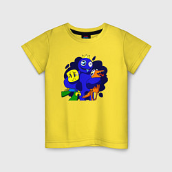 Детская футболка Радужные друзья: все персонажи