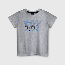 Детская футболка 2023 год с ушами