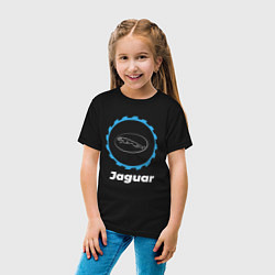 Футболка хлопковая детская Jaguar в стиле Top Gear, цвет: черный — фото 2