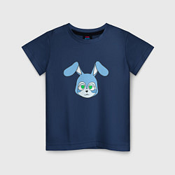 Детская футболка Синий заяц 2023