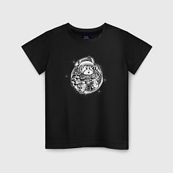 Детская футболка Хомяк в космосе