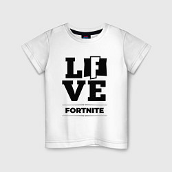 Детская футболка Fortnite love classic