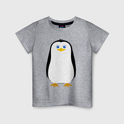 Детская футболка Красивый пингвин