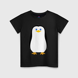 Детская футболка Красивый пингвин