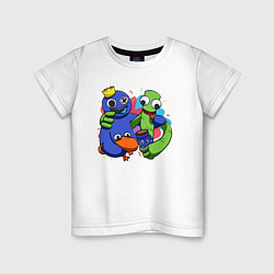 Детская футболка Персонажи игры Радужные друзья