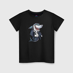 Детская футболка Офисная акула