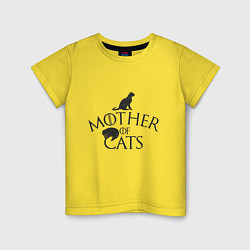 Детская футболка Мать котов