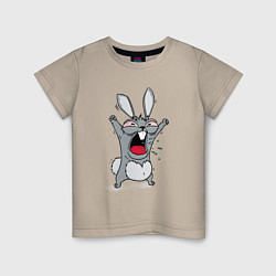 Детская футболка Злой заяц