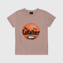Детская футболка Cat father