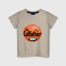 Детская футболка Cat father