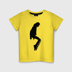 Детская футболка Силуэт Майкла Джексона - Minimalism
