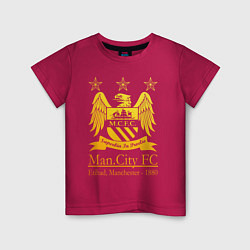 Детская футболка Manchester City gold